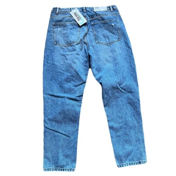 NWT Refuge Denim 11 Blue High Rise Mom Jeans - Picture 2 of 4